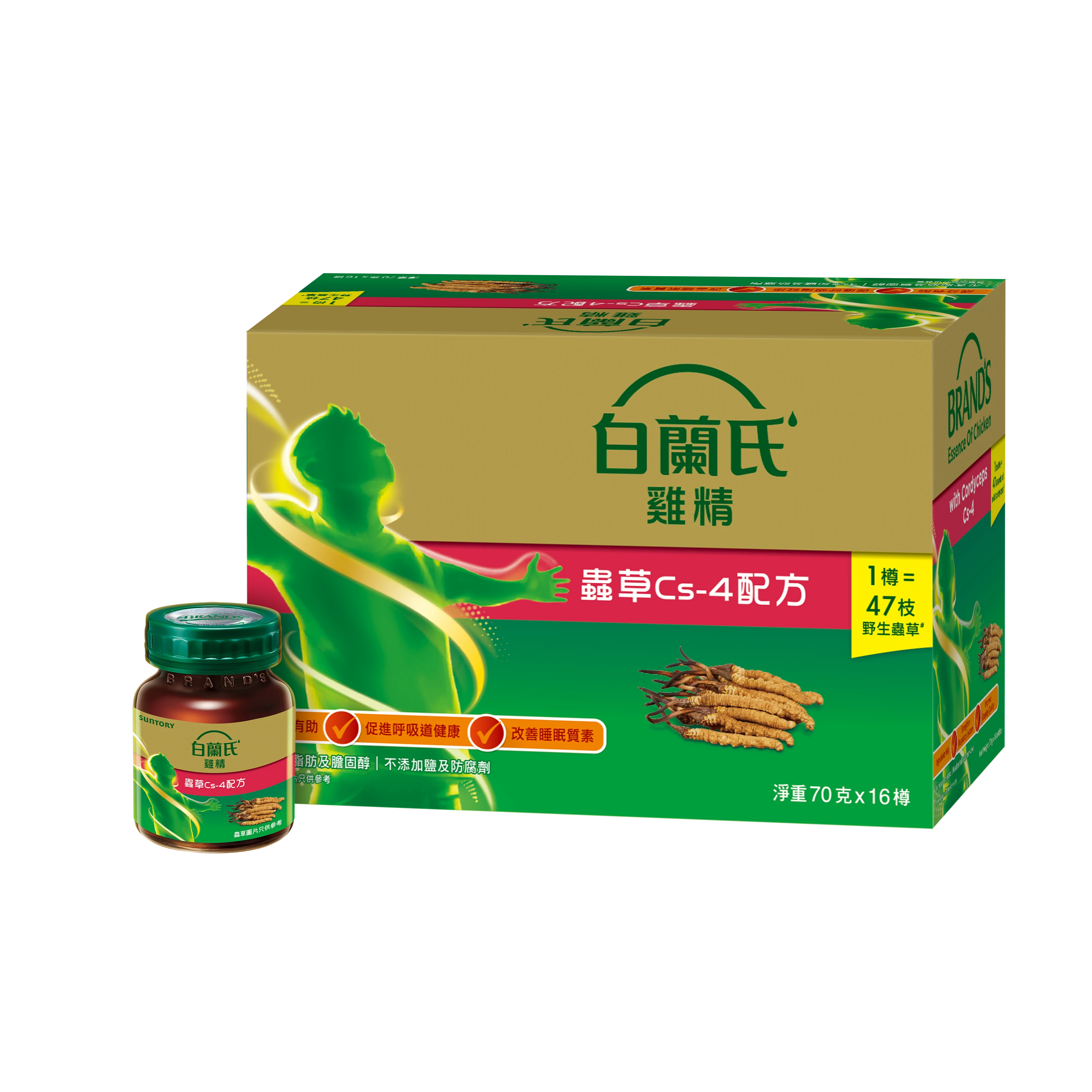 白蘭氏Cs-4蟲草雞精